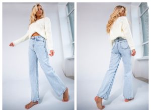 Szerokie jeansy – czy będziesz je nosić w tym roku?