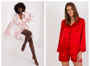 Piżama damska satynowa – ciekawe modele