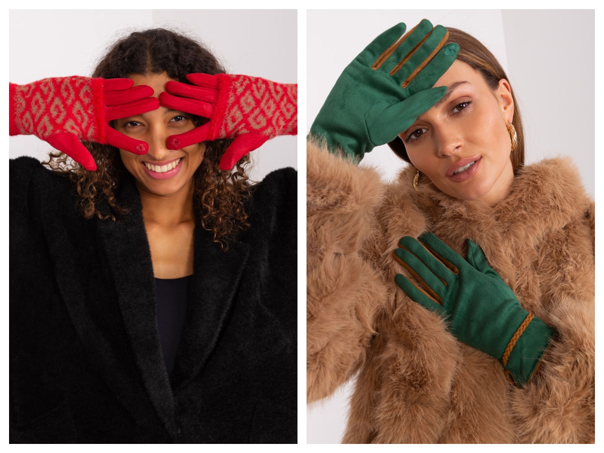 Rękawiczki zimowe – modne dodatki