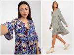 Luźne lekkie boho sukienki oversize do stylizacji na jesien