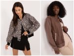 Modne bluzy damskie bomberki w młodzieżowym stylu