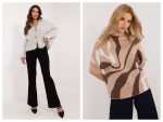 Sweter oversize na guziki – hurtownia internetowa