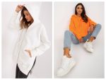 Długa bluza basic z kapturem – sklep eButik.pl